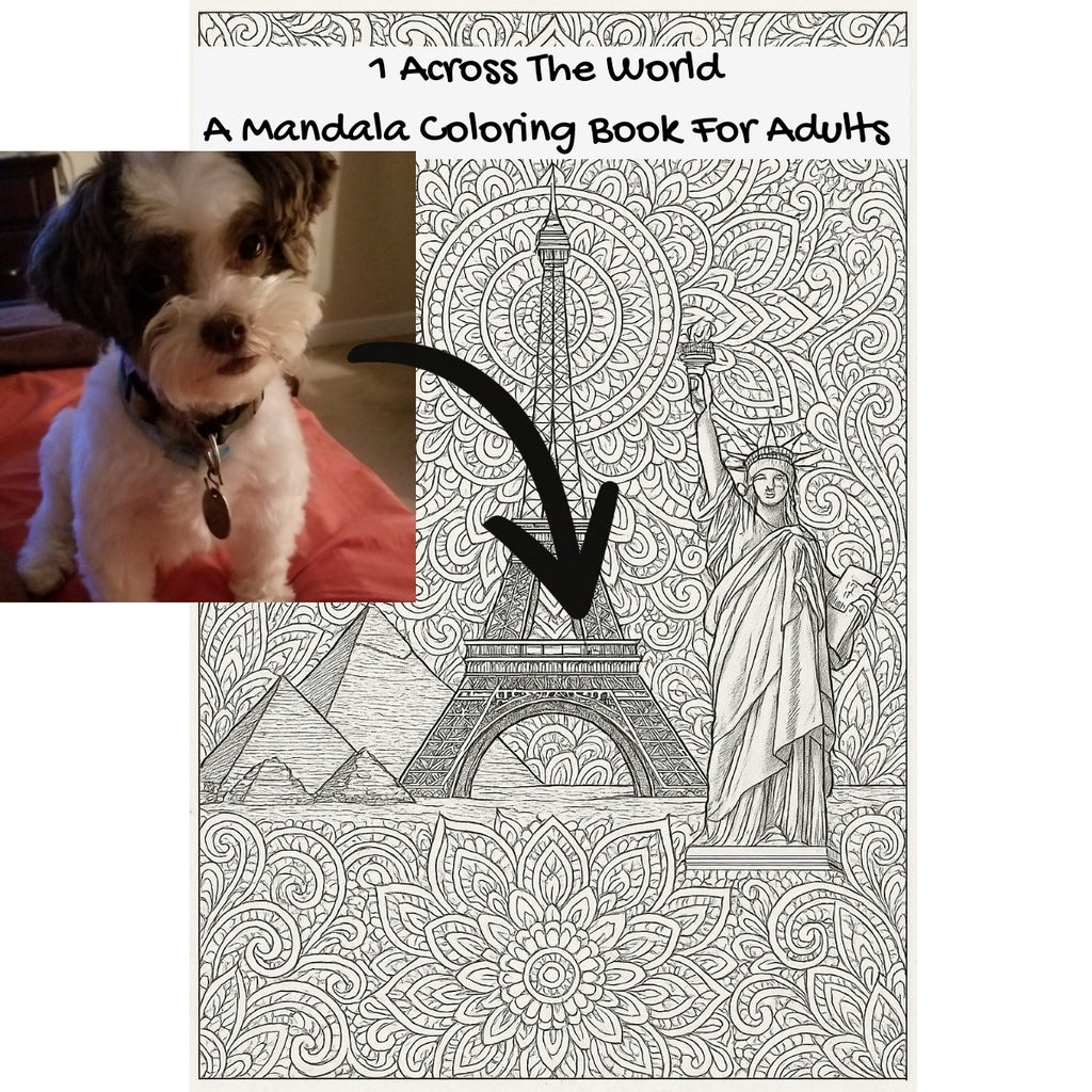 1 Across The World: A Mandala Coloring Book For Adults