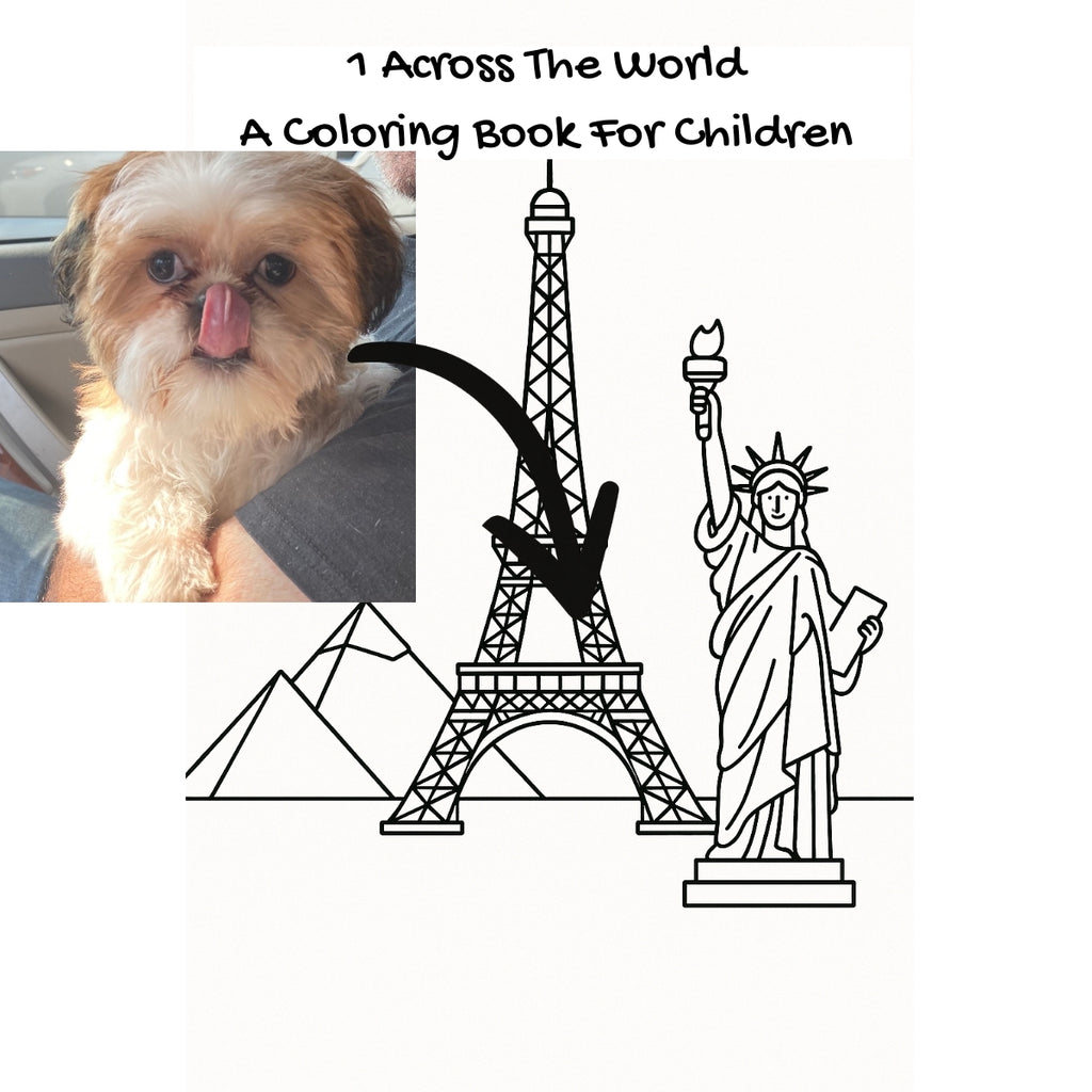 1 Across The World: A Coloring Book For Children