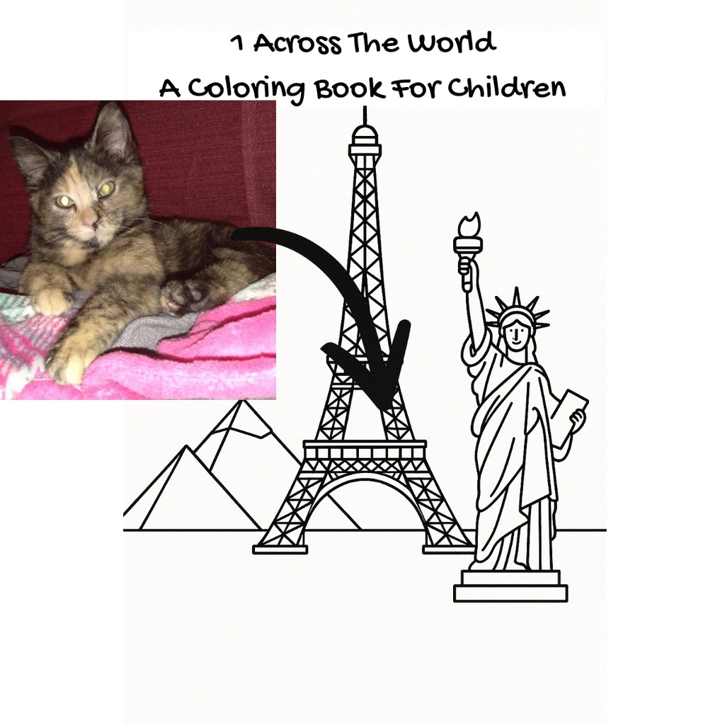 1 Across The World: A Coloring Book For Children