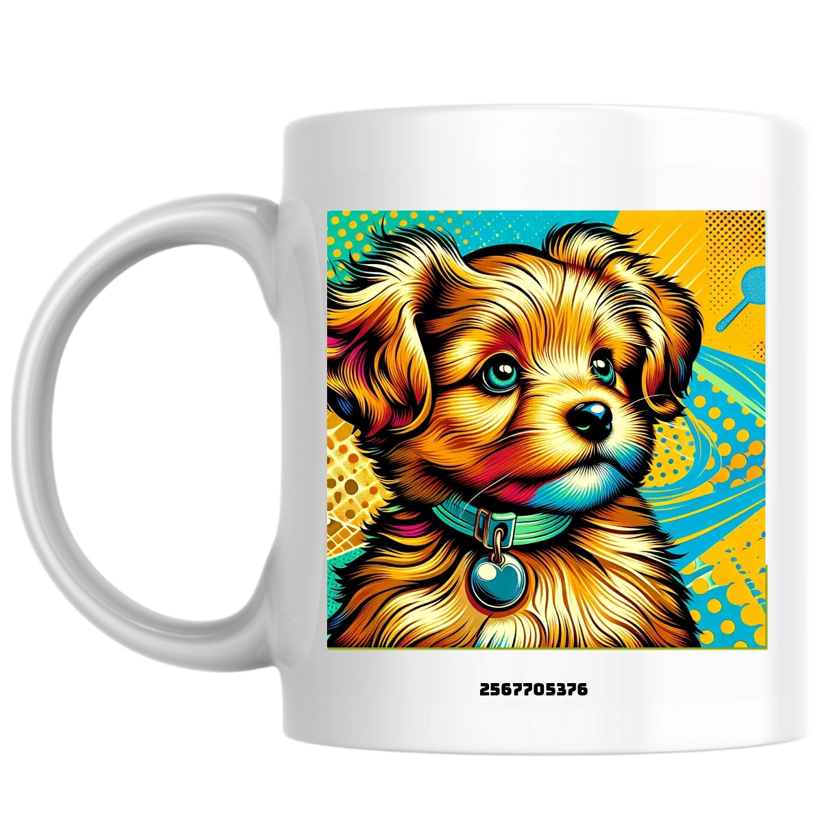 2567705376 the Magnificent: Pop Art Coffee Mug