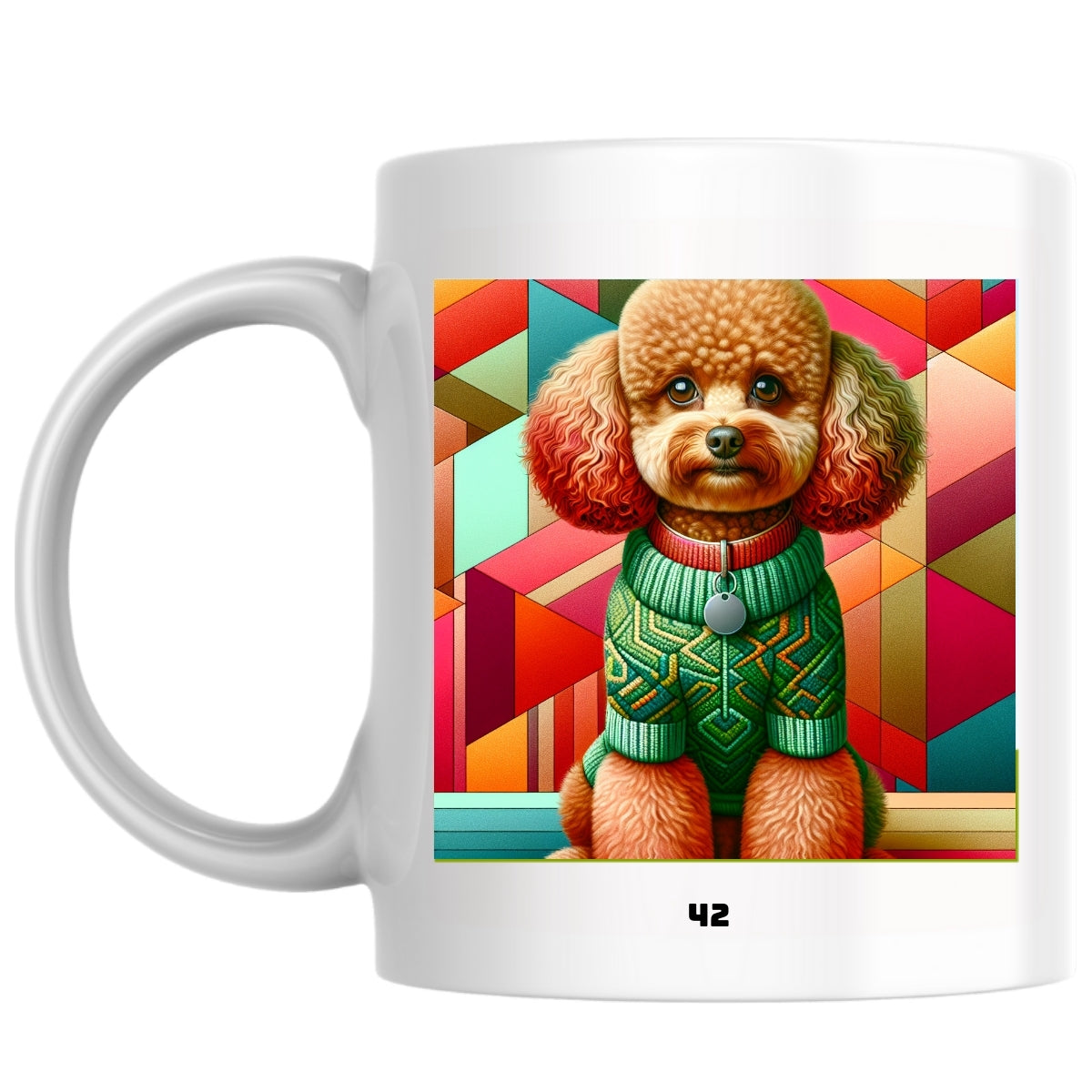 42 the Magnificent: Pop Art Coffee Mug