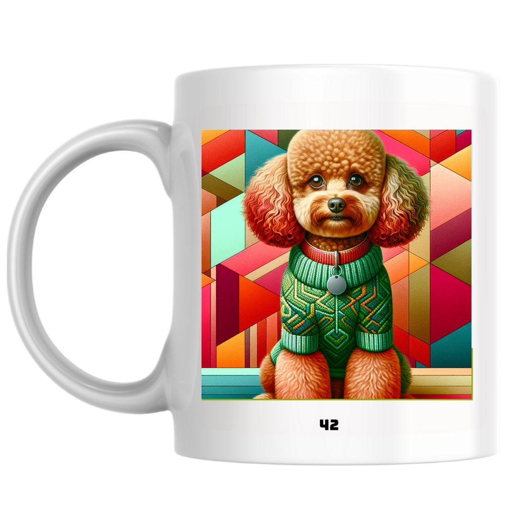 42 the Magnificent: Pop Art Coffee Mug