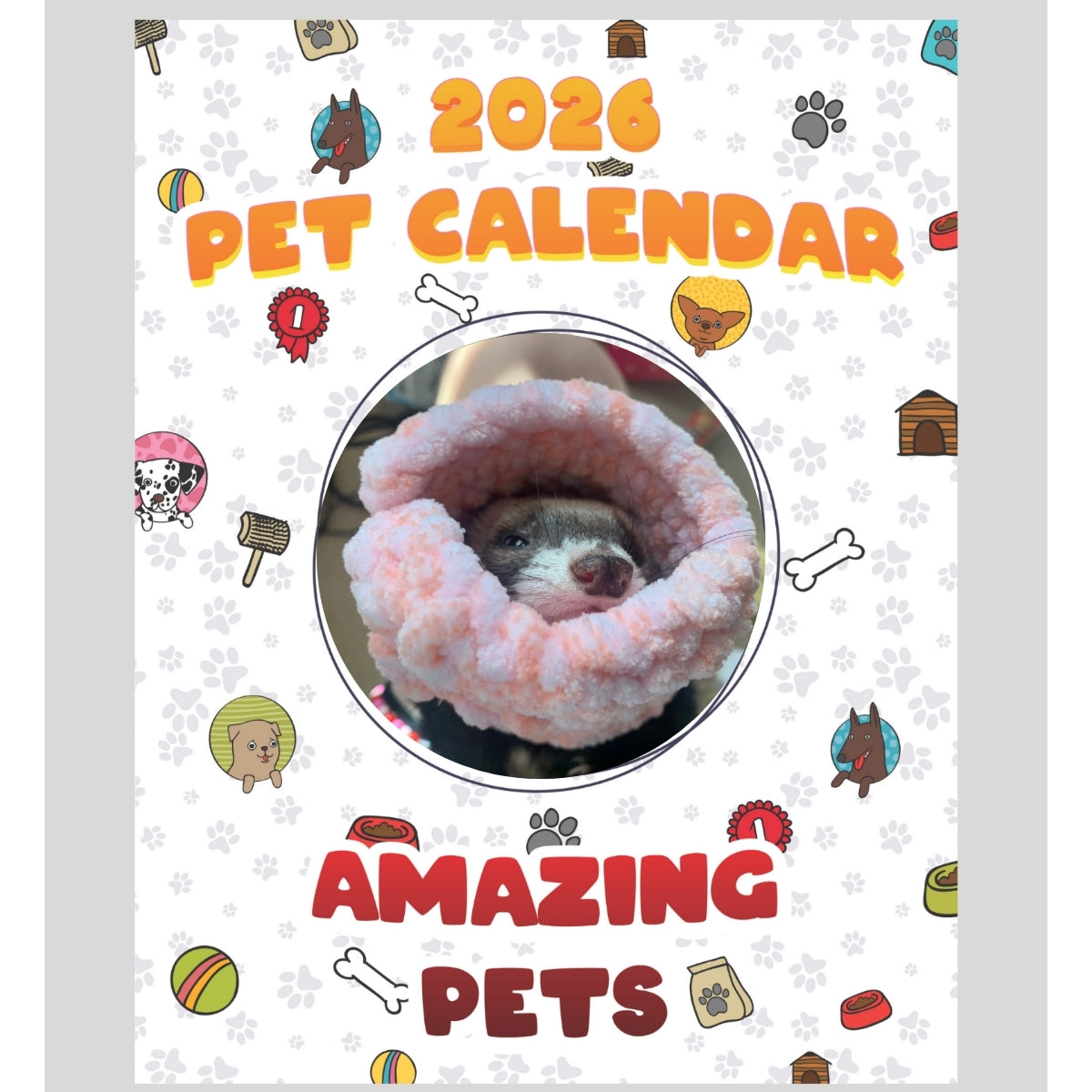 Ferret Stars in Stunning Pets: A 2026 Pet Calendar