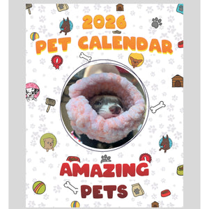 Ferret Stars in Stunning Pets: A 2026 Pet Calendar