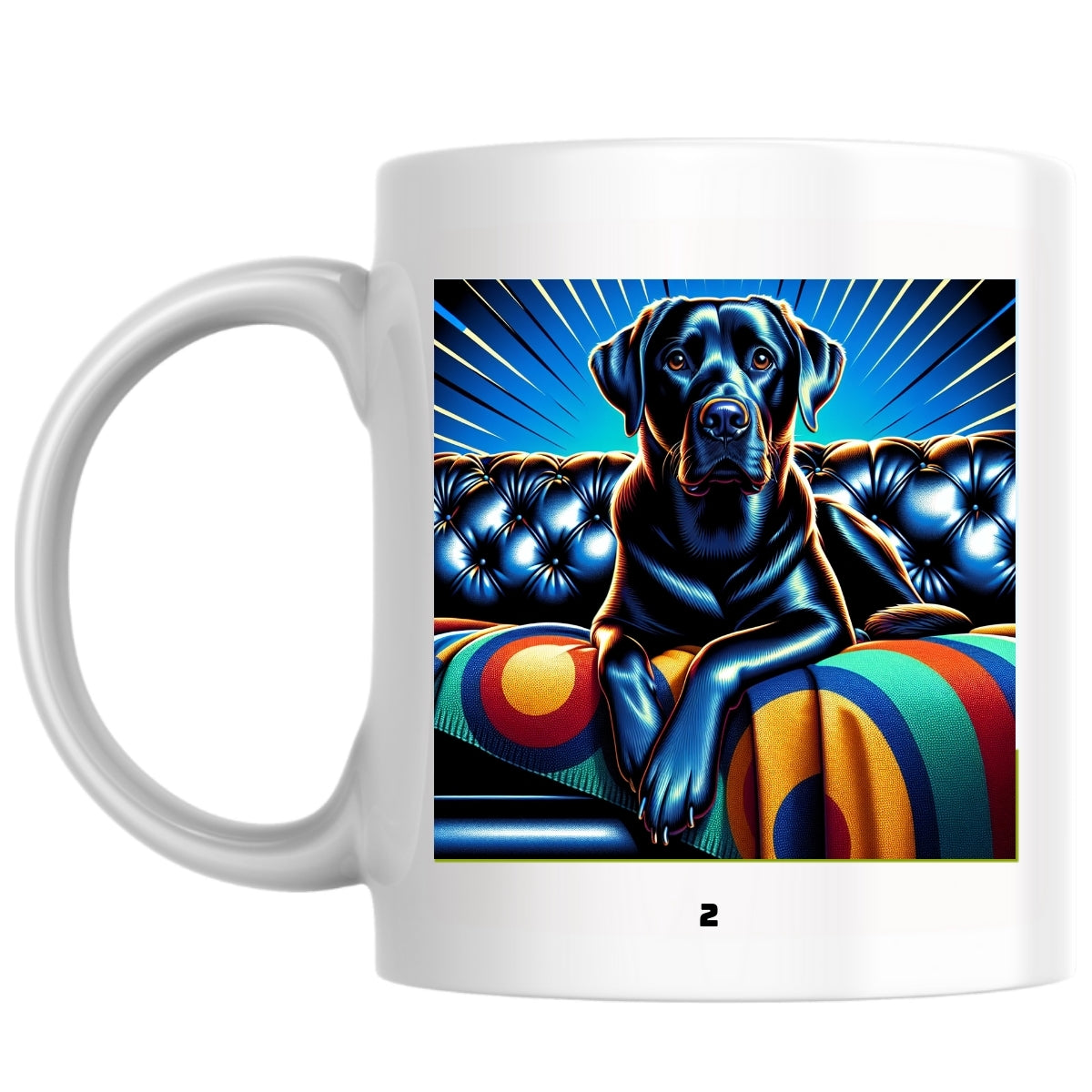 2 the Magnificent: Pop Art Coffee Mug