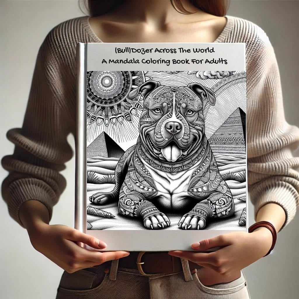 (Bull)Dozer Across The World: A Mandala Coloring Book For Adults