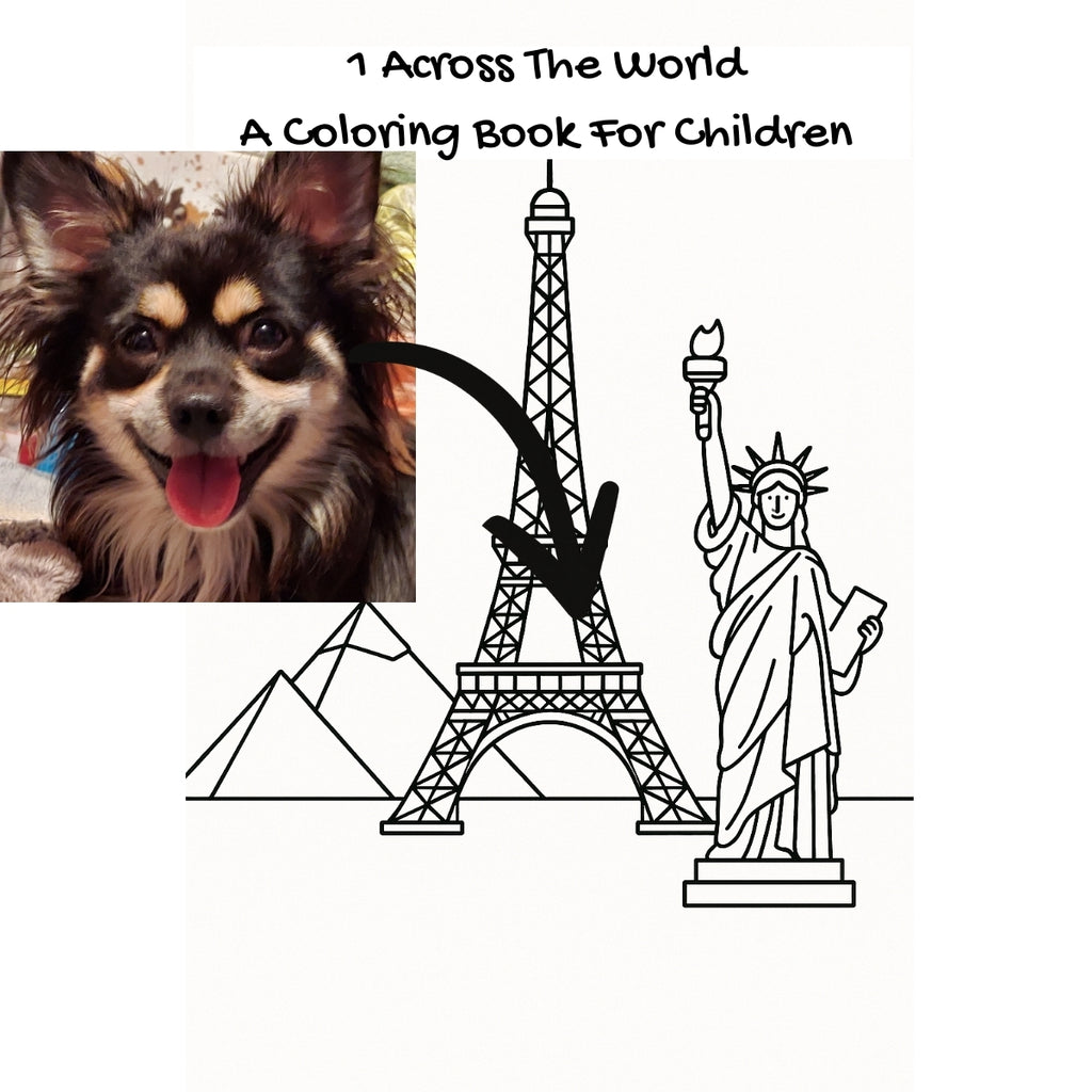 1 Across The World: A Coloring Book For Children