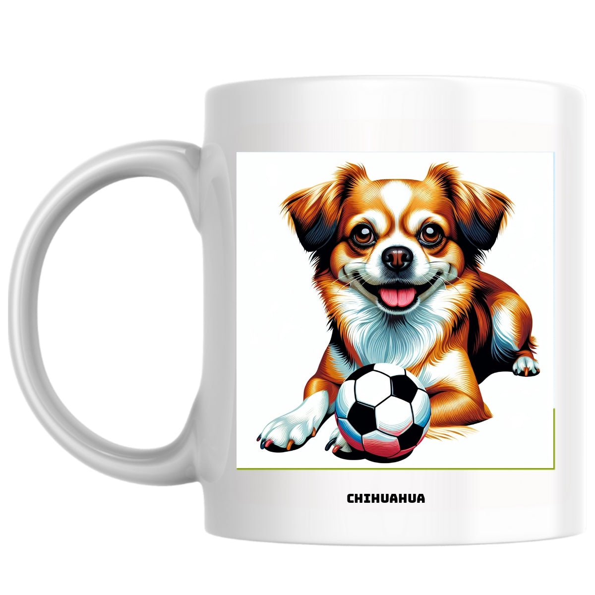 Chihuahua the Magnificent: Pop Art Coffee Mug