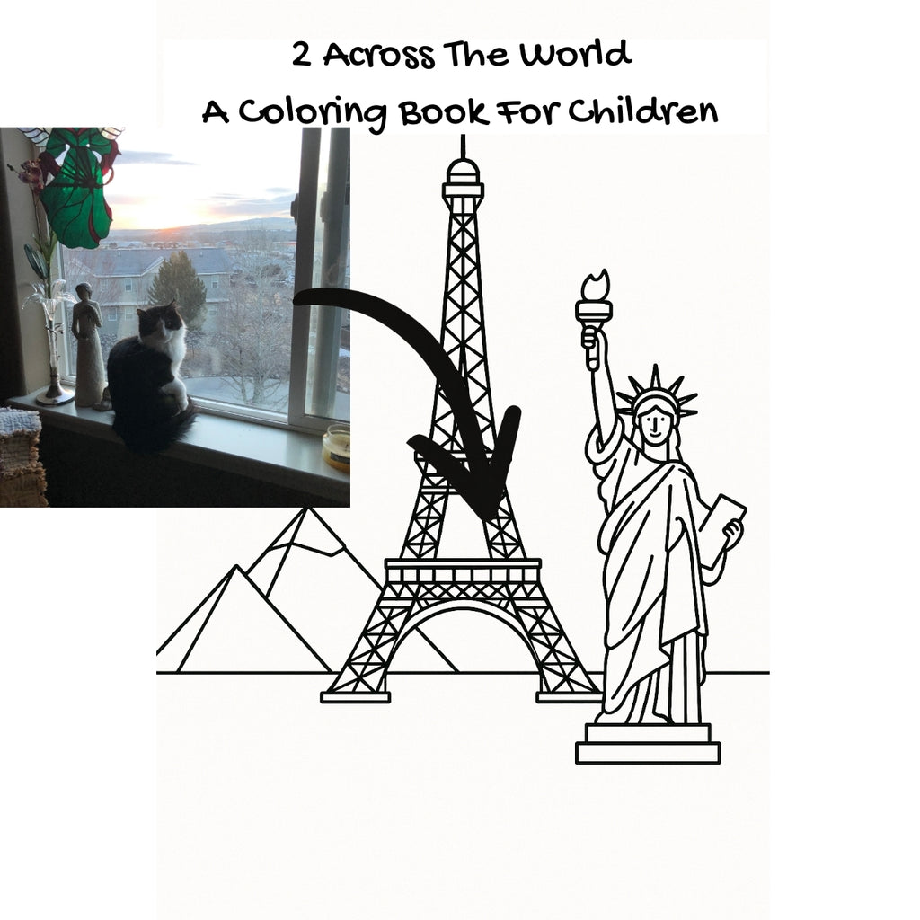 2 Across The World: A Coloring Book For Children
