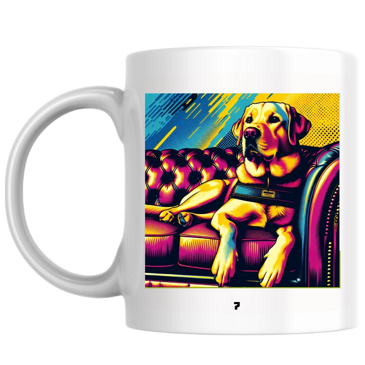 7 the Magnificent: Pop Art Coffee Mug