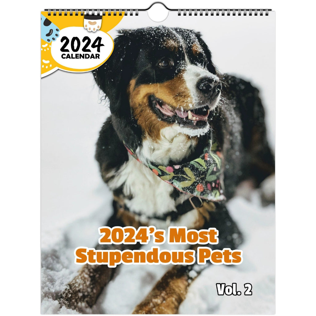 2024's Most Stupendous Pets Volume Two: 2024 Wall Calendar (Published)