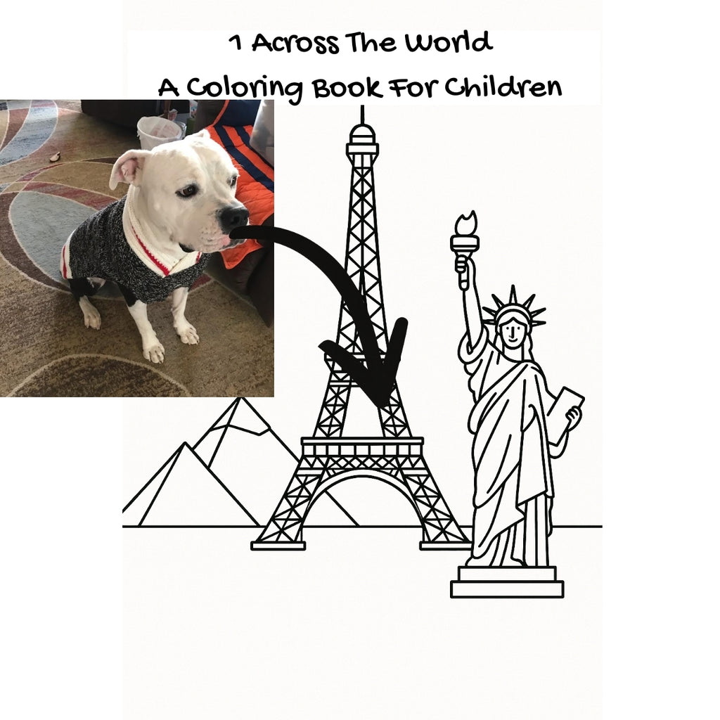 1 Across The World: A Coloring Book For Children