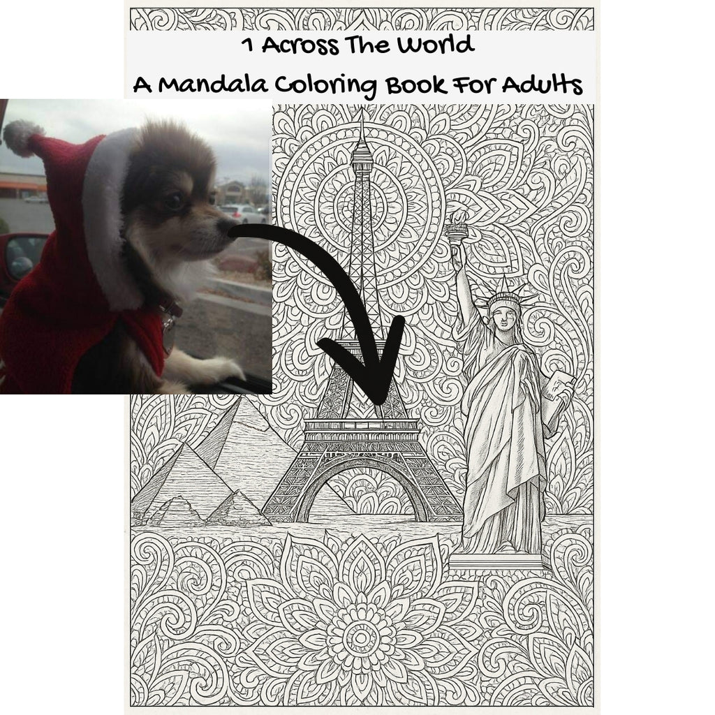 1 Across The World: A Mandala Coloring Book For Adults
