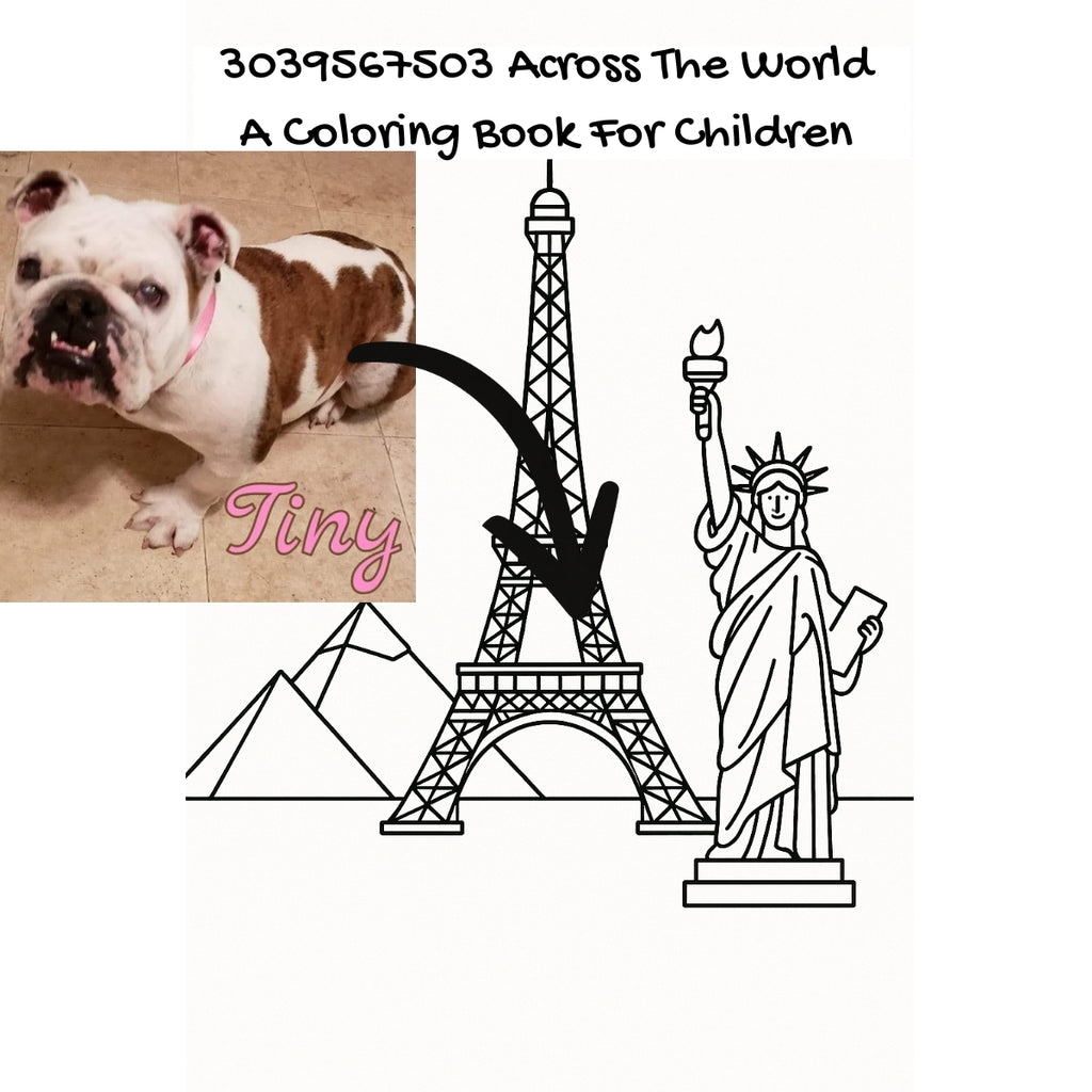 3039567503 Across The World: A Coloring Book For Children