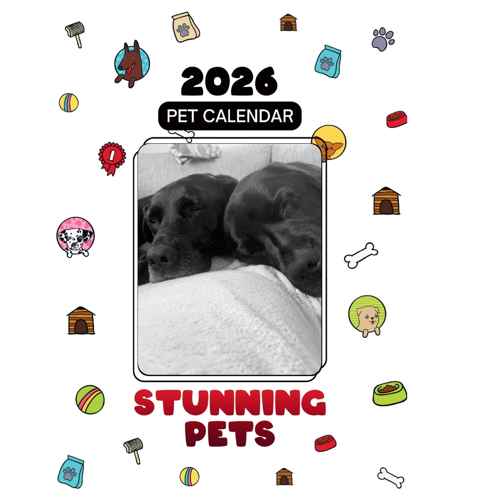 2 Headlines Stunning Pets: A 2026 Pet Calendar