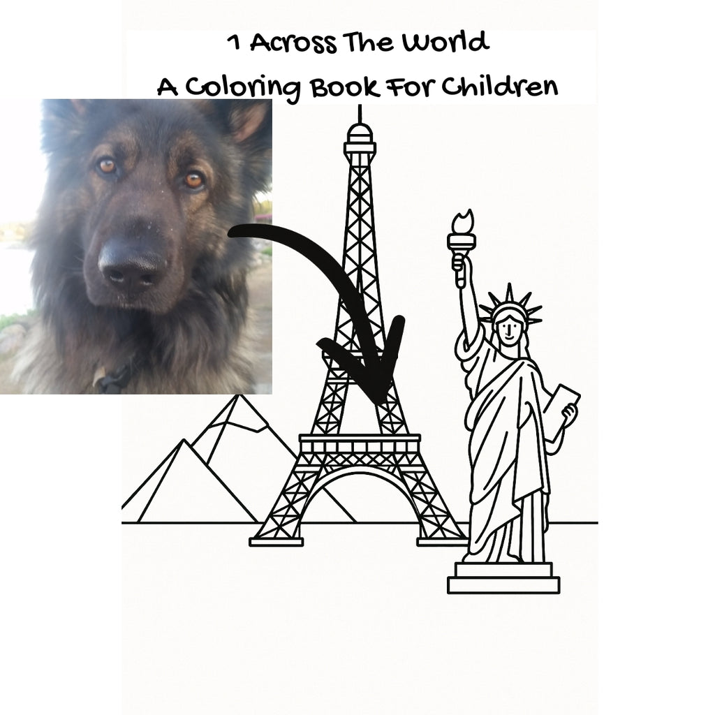 1 Across The World: A Coloring Book For Children