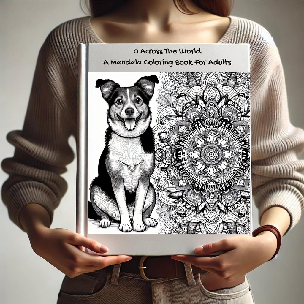 0 Across The World: A Mandala Coloring Book For Adults