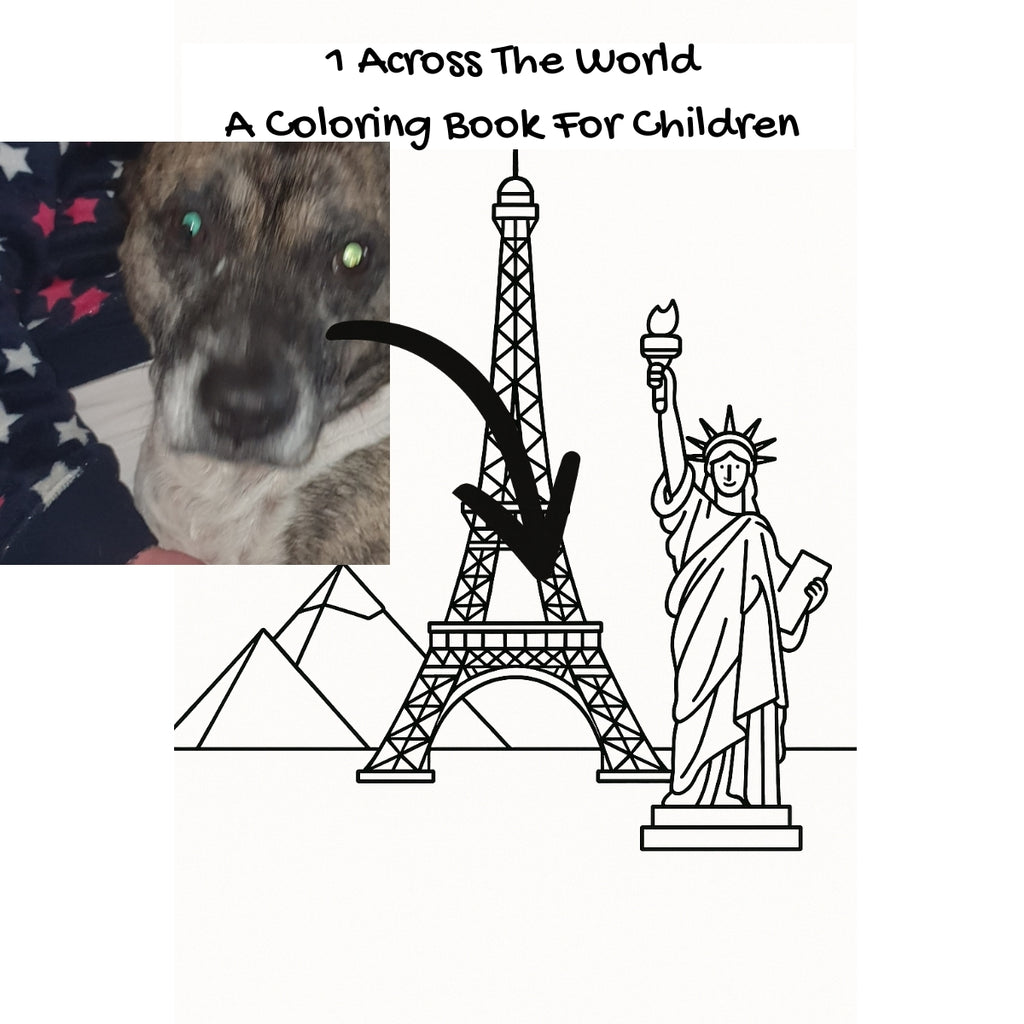 1 Across The World: A Coloring Book For Children