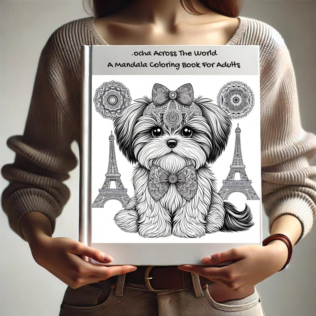 .ocha Across The World: A Mandala Coloring Book For Adults