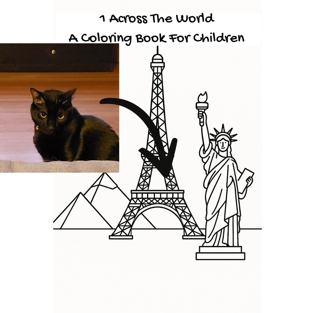 1 Across The World: A Coloring Book For Children