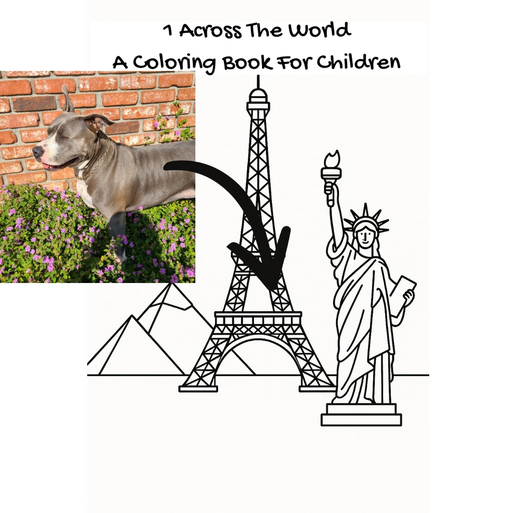 1 Across The World: A Coloring Book For Children