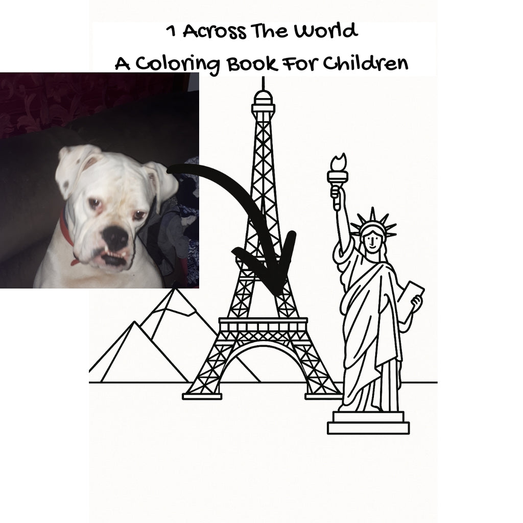 1 Across The World: A Coloring Book For Children