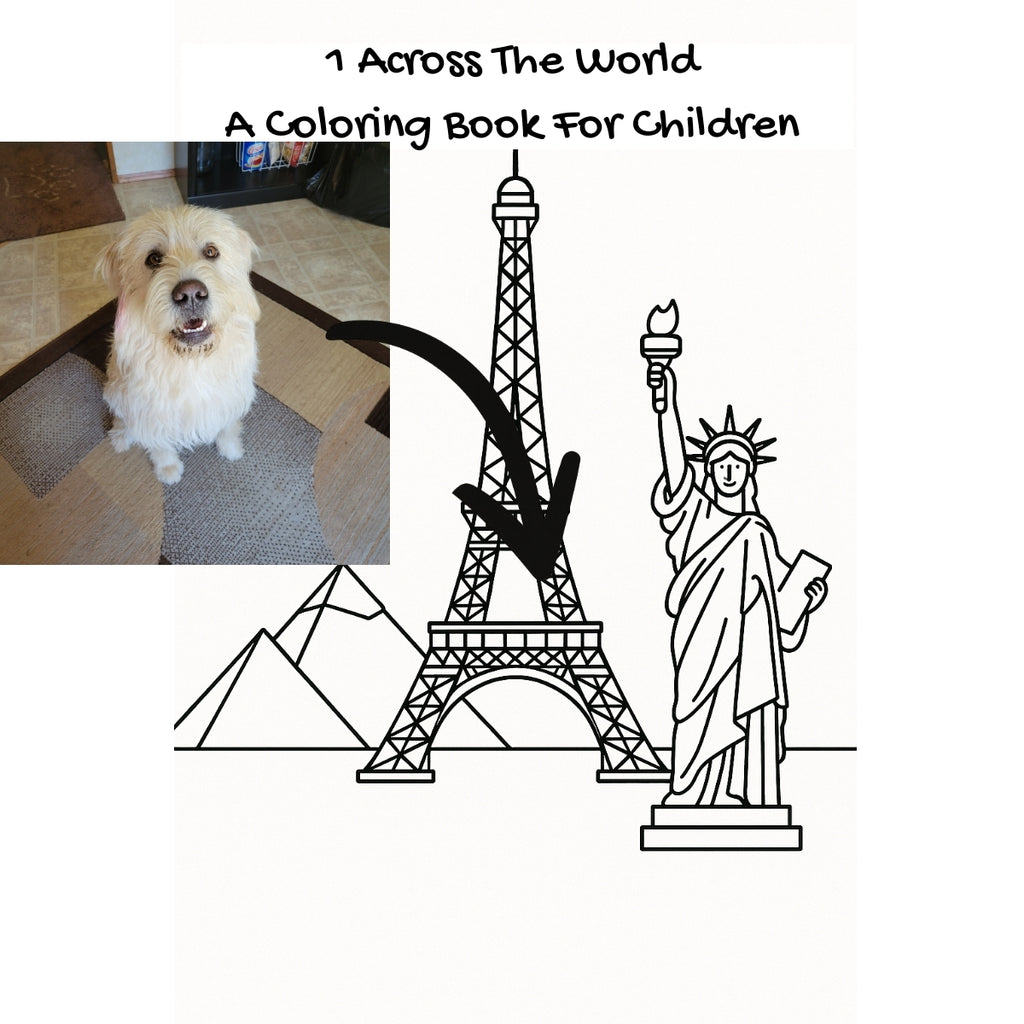 1 Across The World: A Coloring Book For Children