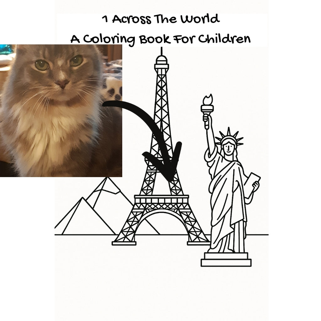 1 Across The World: A Coloring Book For Children