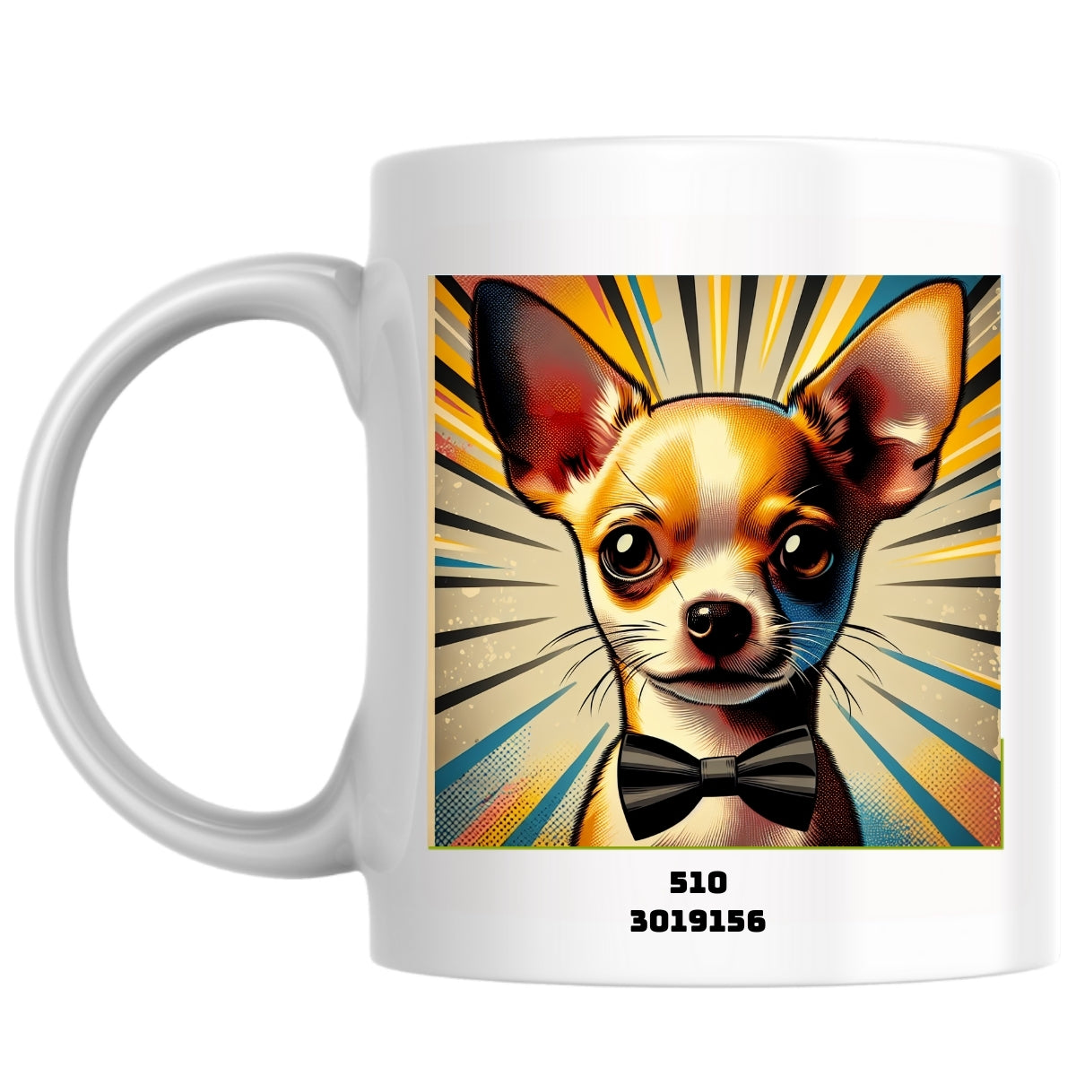 510 3019156 the Magnificent: Pop Art Coffee Mug