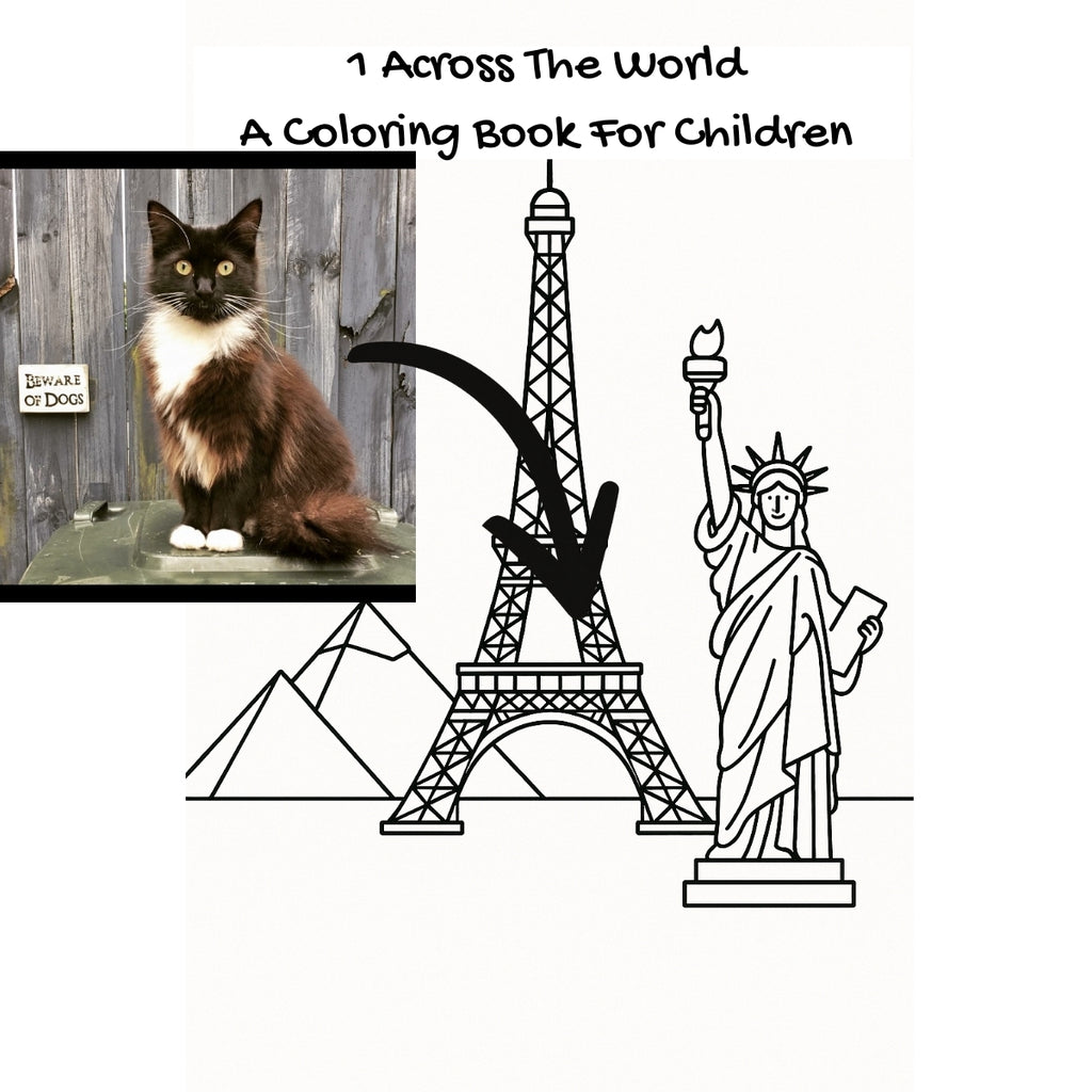 1 Across The World: A Coloring Book For Children
