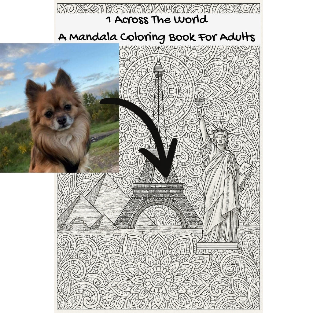 1 Across The World: A Mandala Coloring Book For Adults