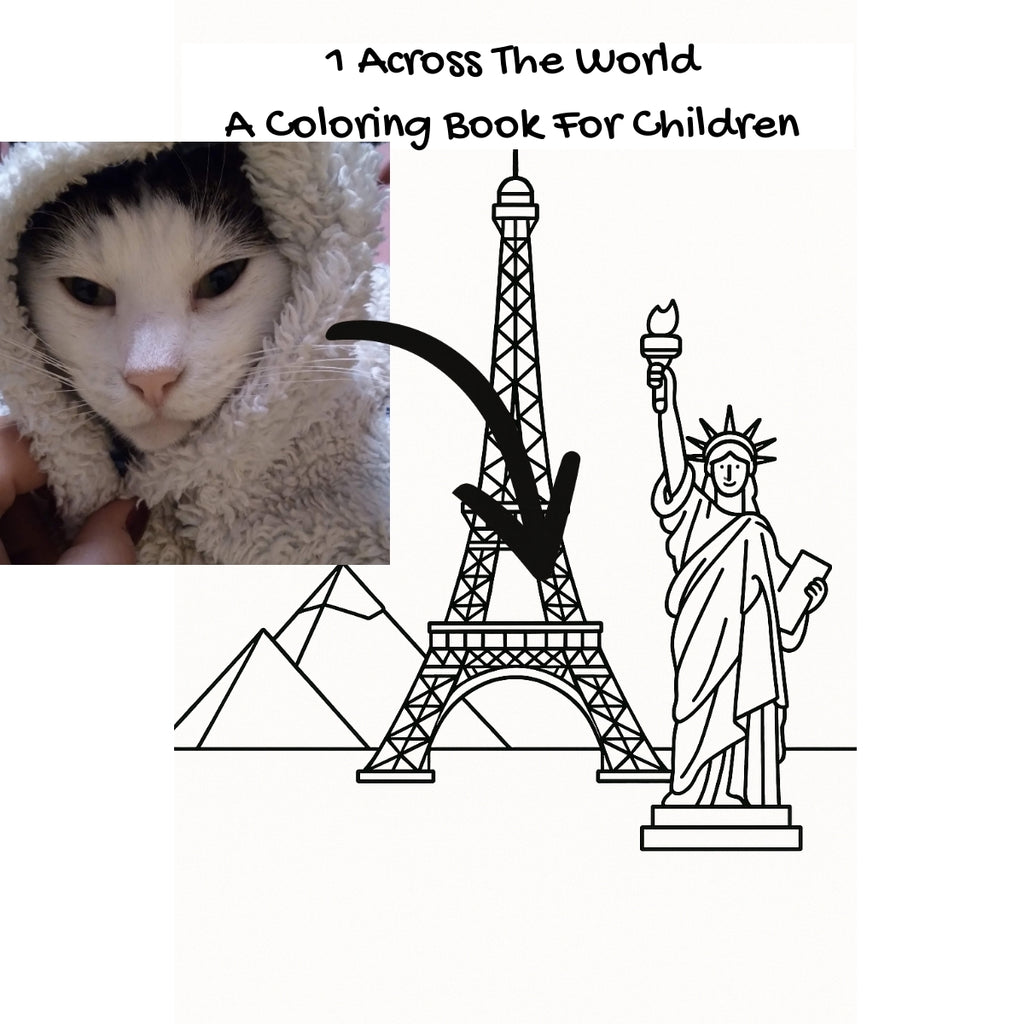 1 Across The World: A Coloring Book For Children