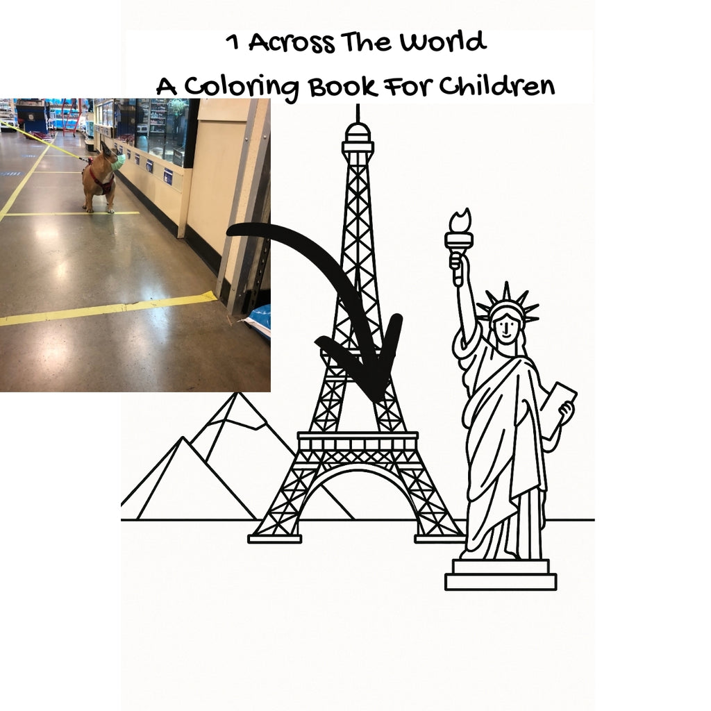 1 Across The World: A Coloring Book For Children