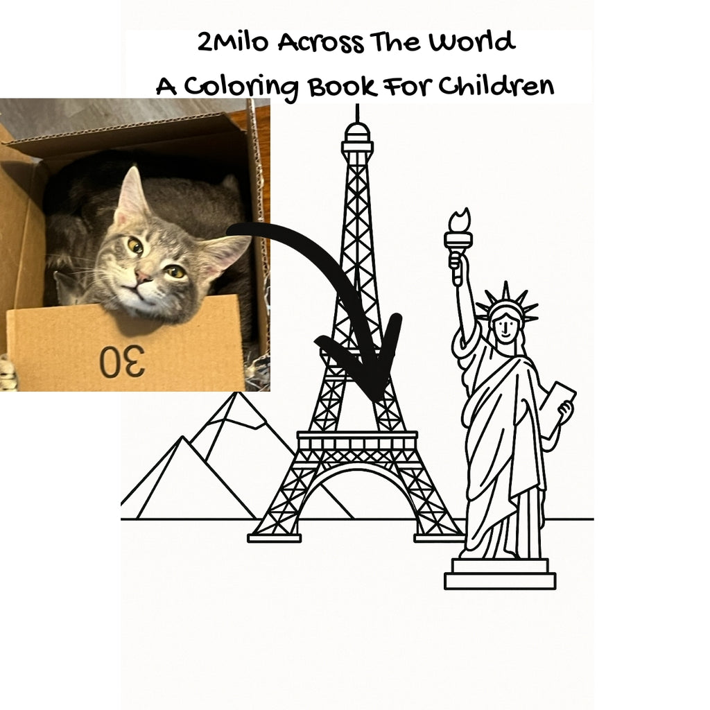 2Milo Across The World: A Coloring Book For Children