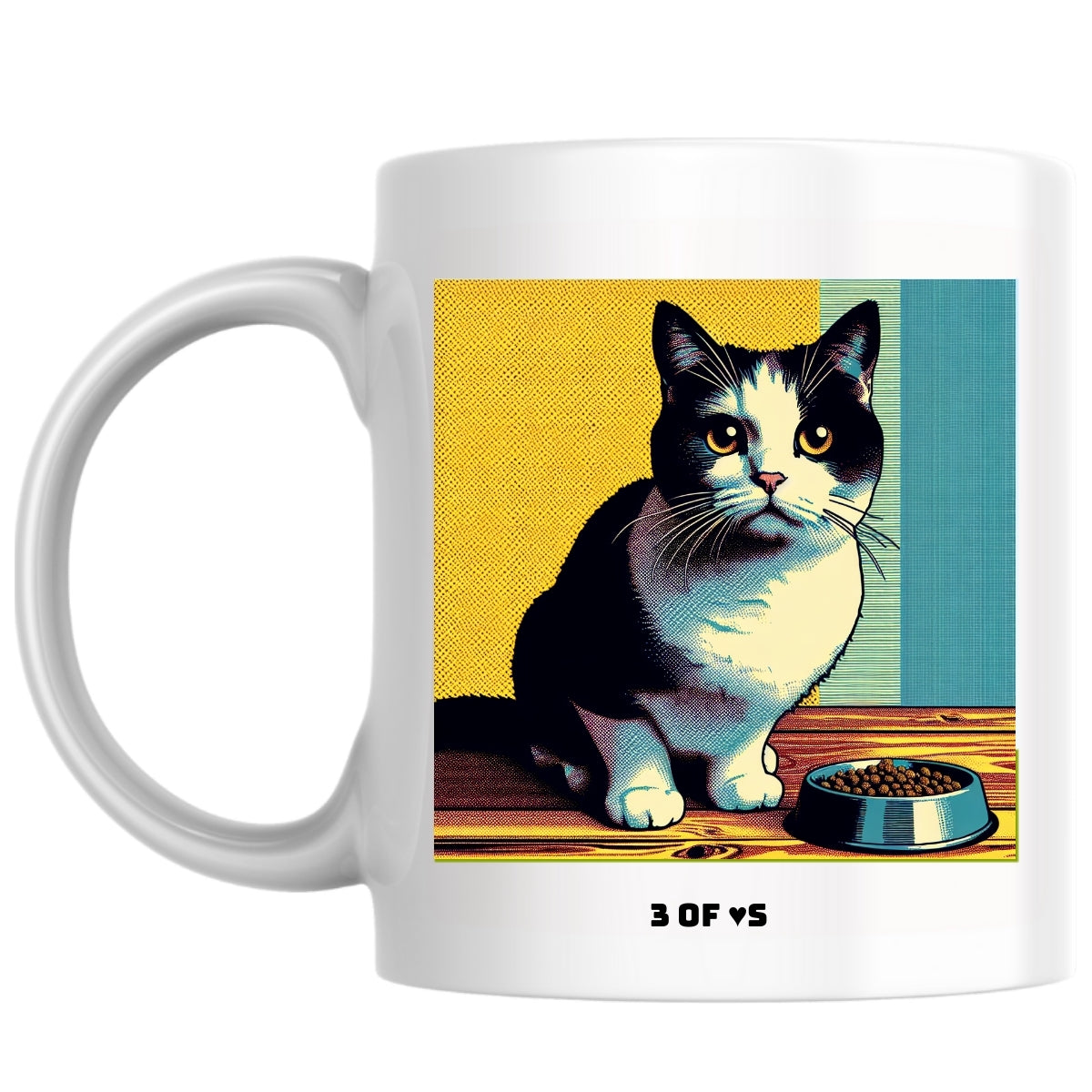 3 of ♥️s the Magnificent: Pop Art Coffee Mug