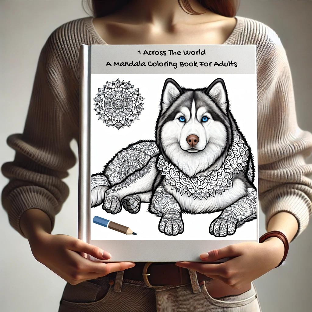 1 Across The World: A Mandala Coloring Book For Adults