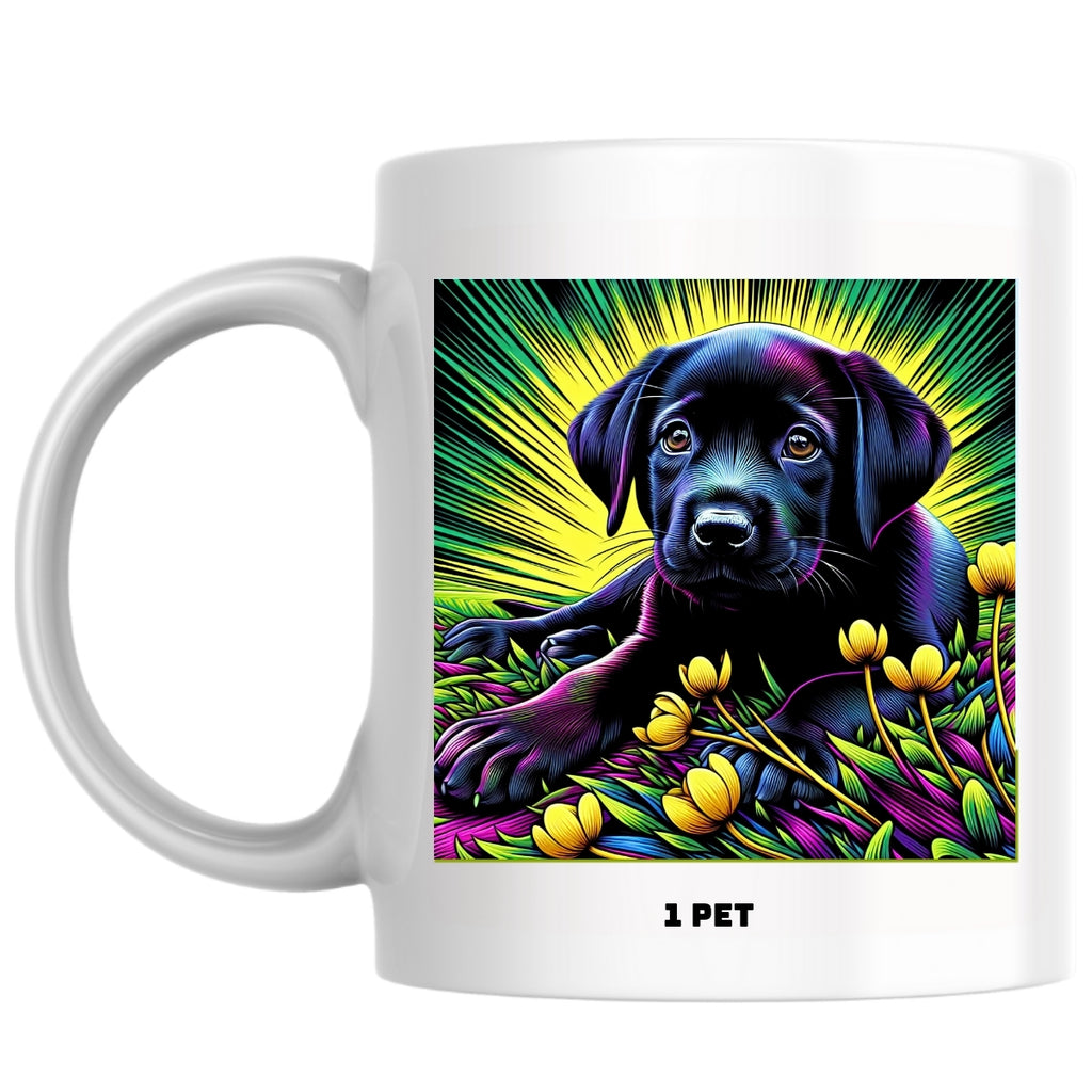 1 pet the Magnificent: Pop Art Coffee Mug