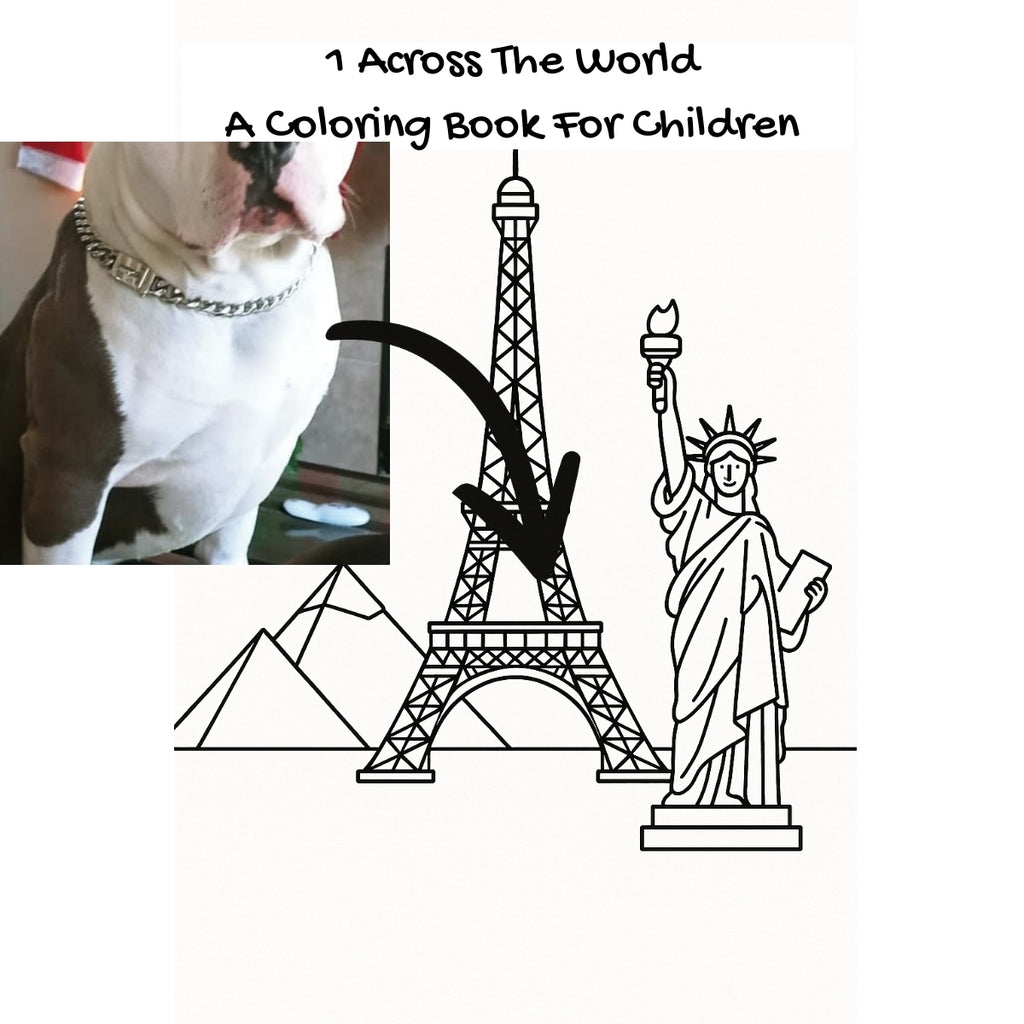 1 Across The World: A Coloring Book For Children