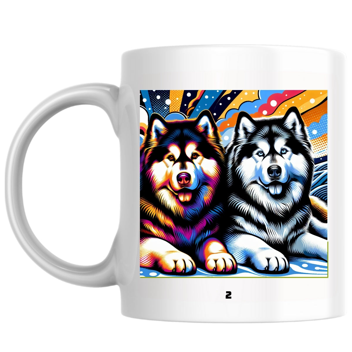 2 the Magnificent: Pop Art Coffee Mug