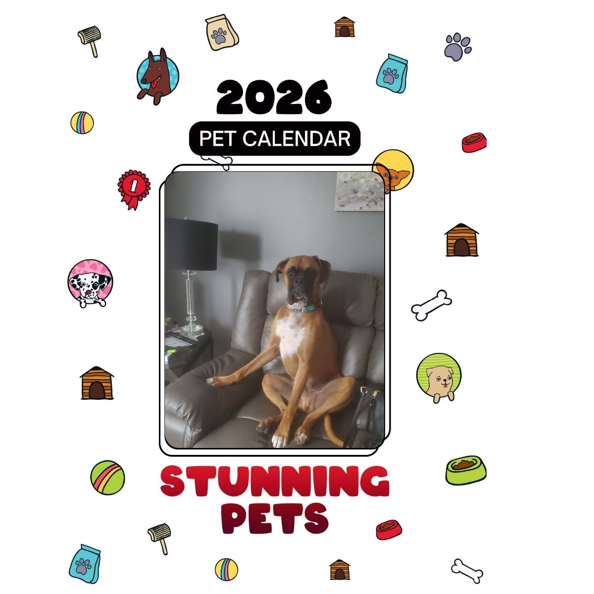1 Headlines Stunning Pets: A 2026 Pet Calendar