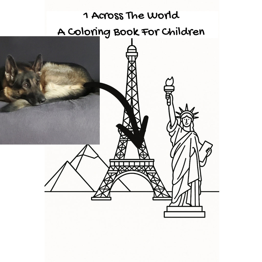 1 Across The World: A Coloring Book For Children