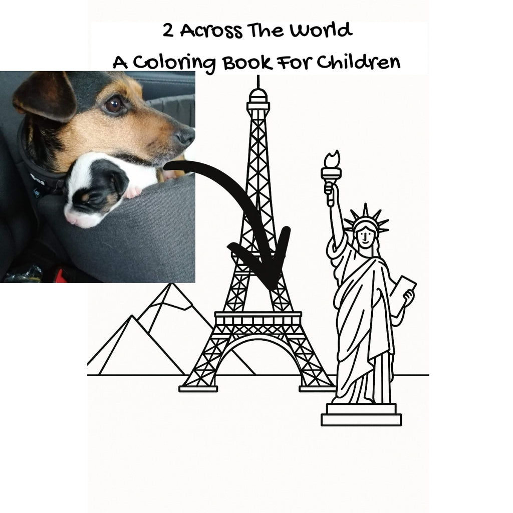 2 Across The World: A Coloring Book For Children