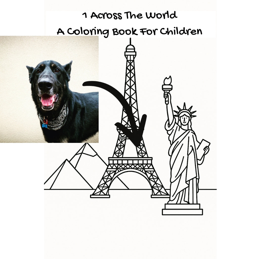1 Across The World: A Coloring Book For Children
