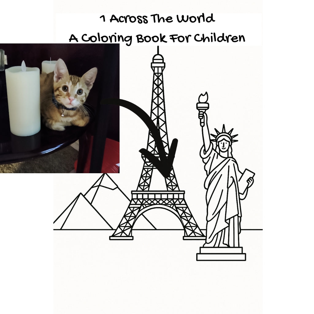 1 Across The World: A Coloring Book For Children