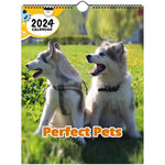 Perfect Pets: 2024 Wall Calendar (Published)