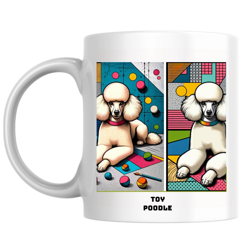 Toy Poodle the Magnificent: Pop Art Coffee Mug