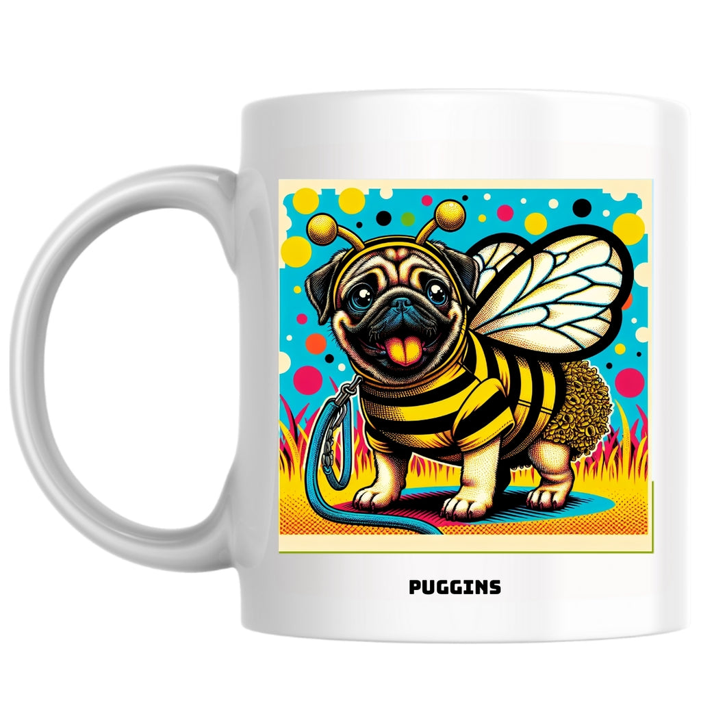Puggins the Magnificent: Pop Art Coffee Mug