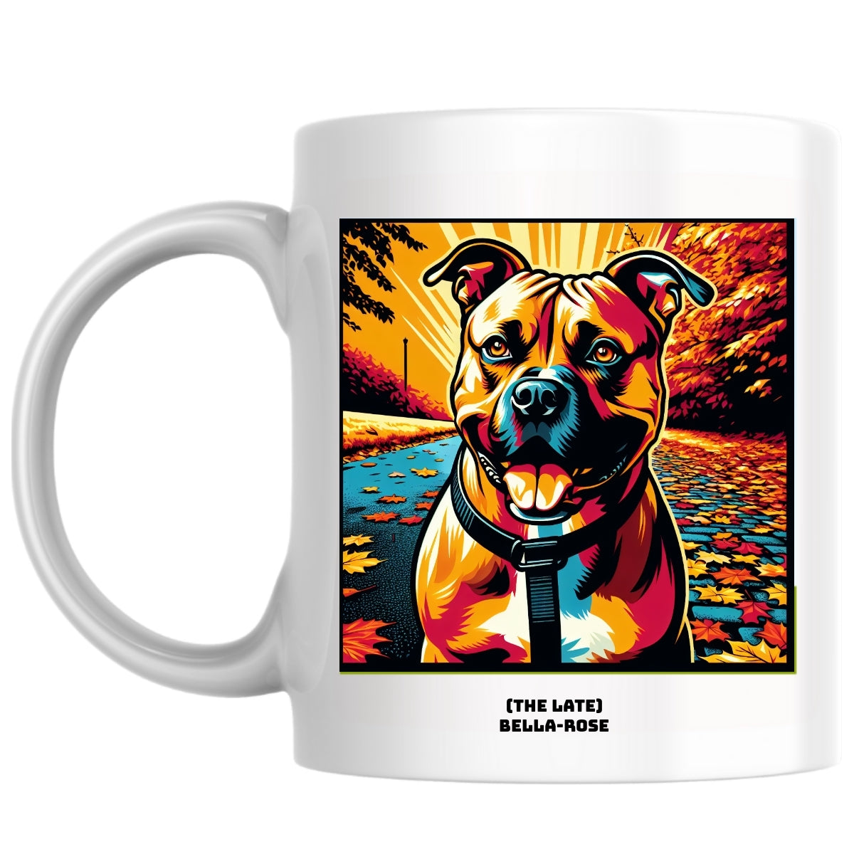 (The Late) Bella-Rose the Magnificent: Pop Art Coffee Mug