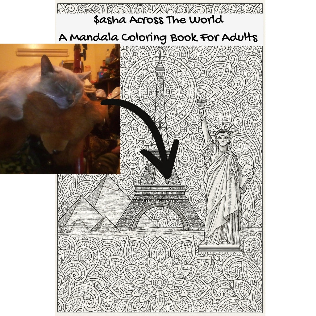 $asha Across The World: A Mandala Coloring Book For Adults