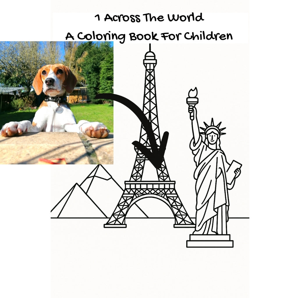 1 Across The World: A Coloring Book For Children